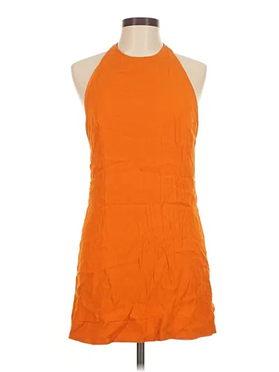 Pre-owned Reformation Cocktail Dress In Orange
