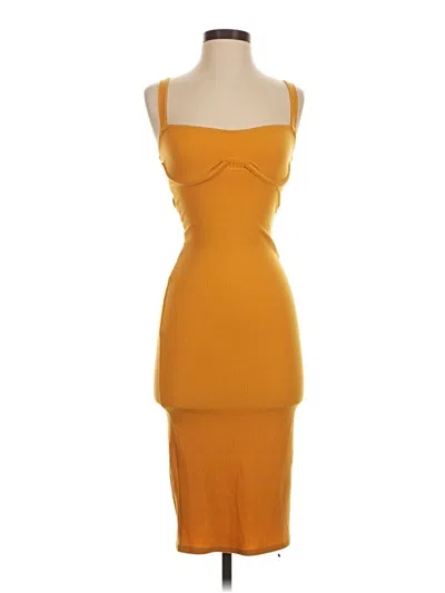 Pre-owned Reformation Cocktail Dress In Orange