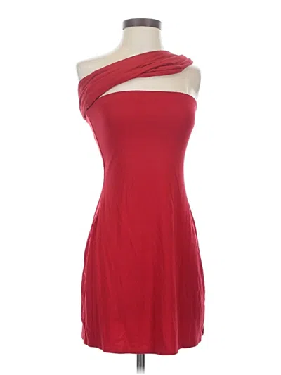 Pre-owned Reformation Cocktail Dress In Red