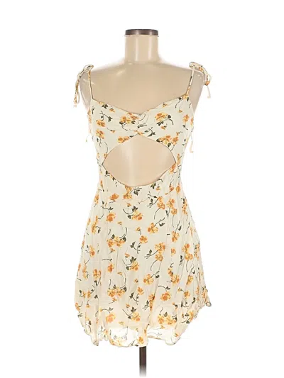 Pre-owned Reformation Cocktail Dress In White