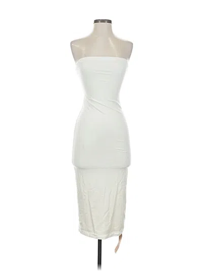 Pre-owned Reformation Cocktail Dress In White