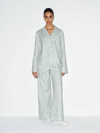 Reformation Coco Pajama Set Blue Large