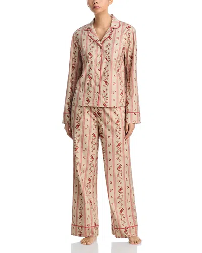 Reformation Coco Pajama Set In Neutral