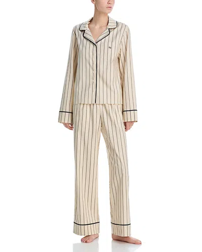 Reformation Coco Pajama Set In Neutral