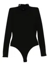 Reformation Cordelia Bodysuit In Black