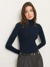 Reformation Cordelia Knit Bodysuit In Midnight