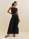 Reformation Cordelia Two Piece In Black