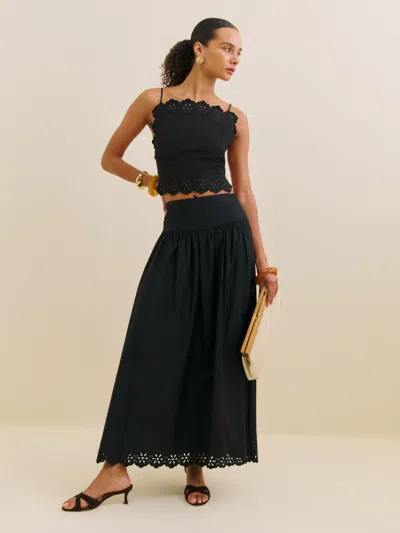 Reformation Cordelia Two Piece In Black