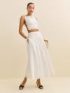 Reformation Cordelia Two Piece In White