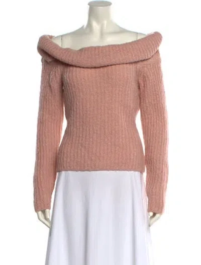 Pre-owned Reformation Cowl Neck Sweater In Pink