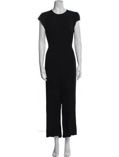 Pre-owned Reformation Crew Neck Jumpsuit In Blue