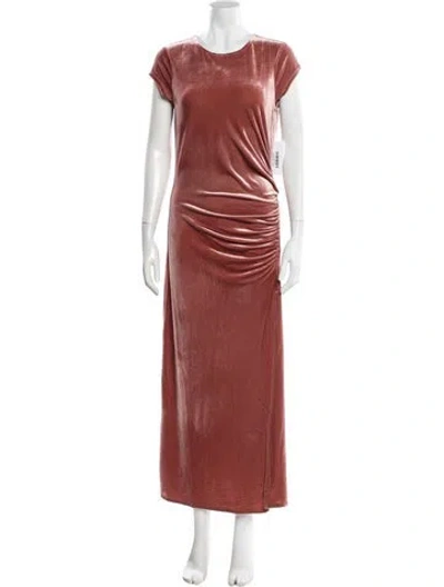 Pre-owned Reformation Crew Neck Long Dress W/ Tags In Neutral