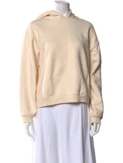 Pre-owned Reformation Crew Neck Long Sleeve Hoodie In Neutral