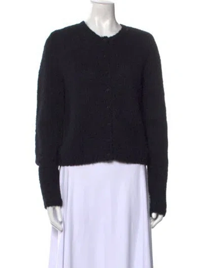 Pre-owned Reformation Crew Neck Sweater In Black