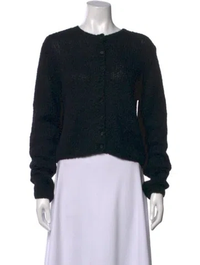 Pre-owned Reformation Crew Neck Sweater In Black