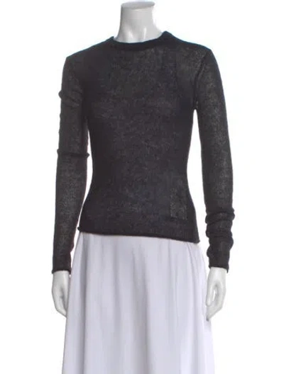 Pre-owned Reformation Crew Neck Sweater In Gray