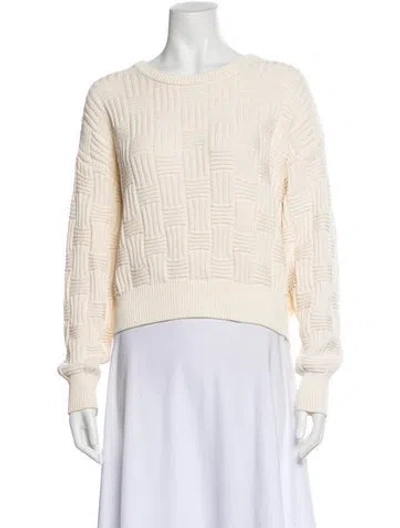Pre-owned Reformation Crew Neck Sweater In Neutral