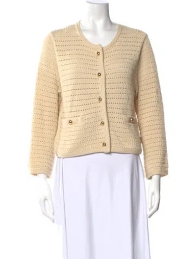 Pre-owned Reformation Crew Neck Sweater In Neutral