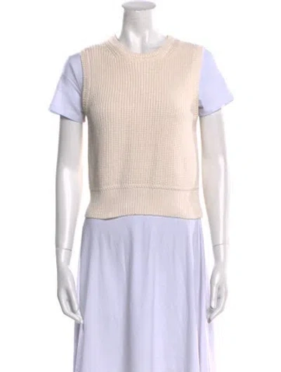 Pre-owned Reformation Crew Neck Sweater In Neutral