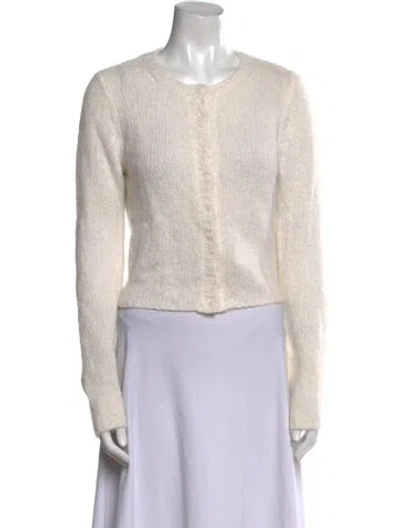 Pre-owned Reformation Crew Neck Sweater In Neutral