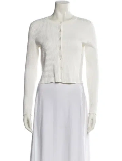 Pre-owned Reformation Crew Neck Sweater In Neutral