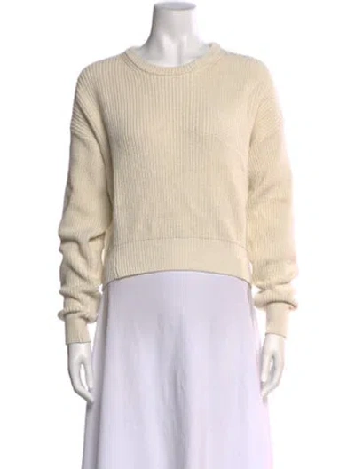 Pre-owned Reformation Crew Neck Sweater In Neutral