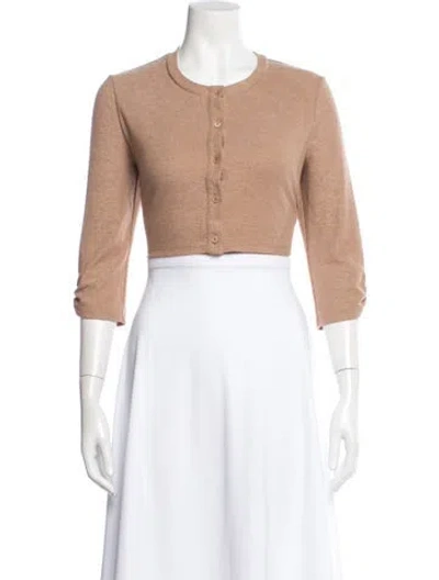 Pre-owned Reformation Crew Neck Sweater In Neutral