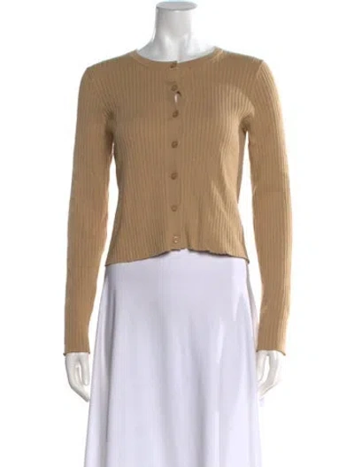 Pre-owned Reformation Crew Neck Sweater In Neutral