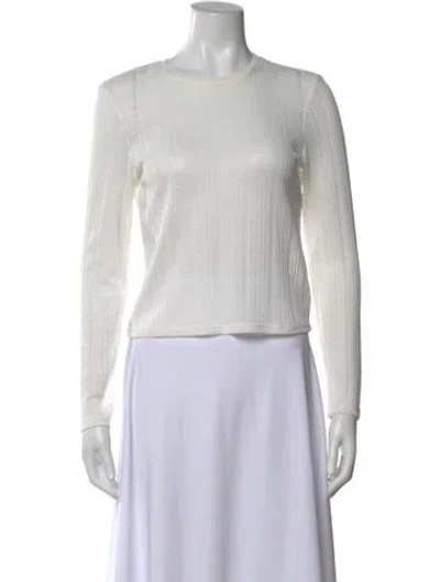 Pre-owned Reformation Crew Neck Sweater In Neutral
