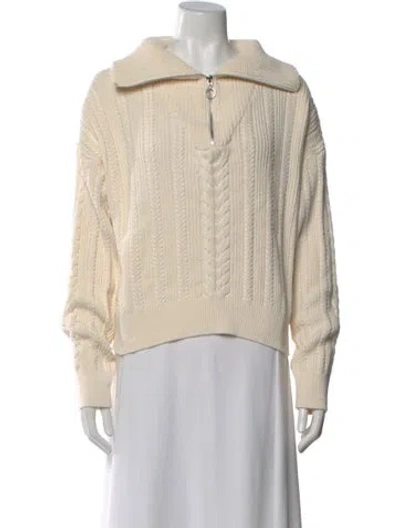 Pre-owned Reformation Crew Neck Sweater In Neutral