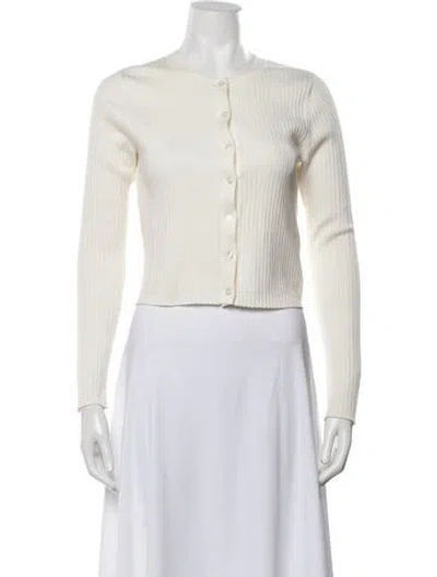 Pre-owned Reformation Crew Neck Sweater In Neutral