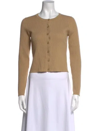 Pre-owned Reformation Crew Neck Sweater In Neutral