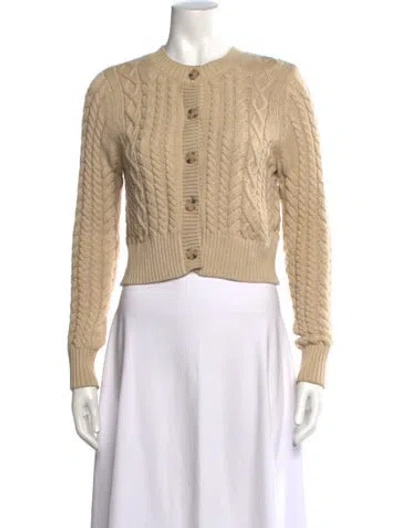 Pre-owned Reformation Crew Neck Sweater In Neutral