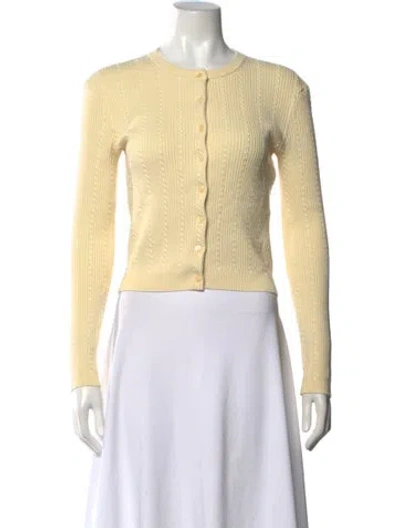 Pre-owned Reformation Crew Neck Sweater In Neutrals