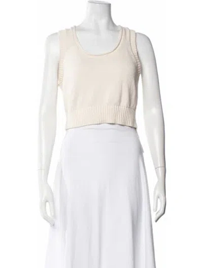 Pre-owned Reformation Crew Neck Sweater In Neutrals