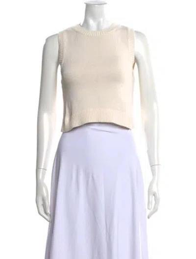 Pre-owned Reformation Crew Neck Sweater In Neutrals