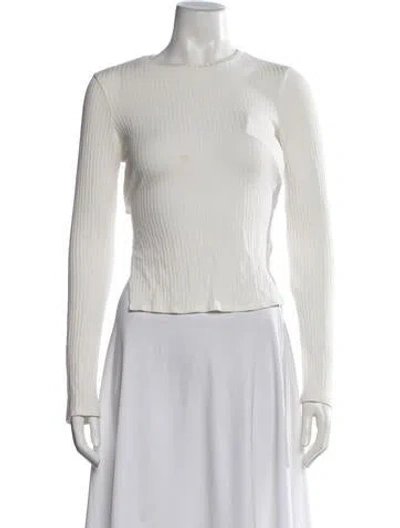 Pre-owned Reformation Crew Neck Sweater In Neutrals