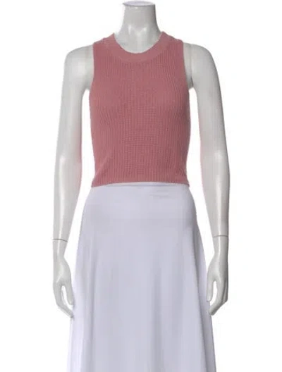 Pre-owned Reformation Crew Neck Sweater In Pink