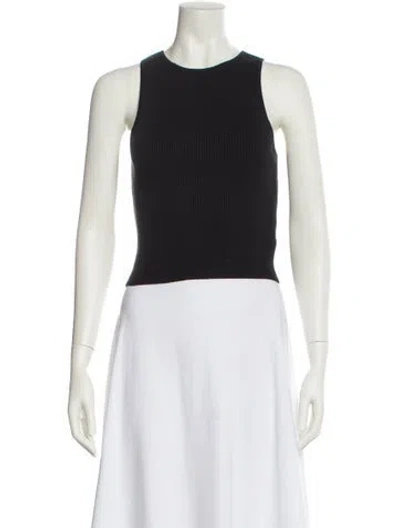 Pre-owned Reformation Crew Neck Sweater W/ Tags In Black