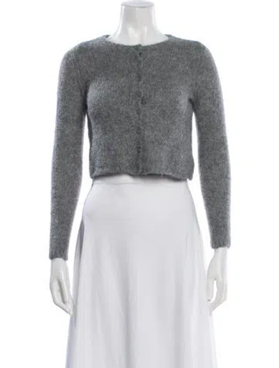 Pre-owned Reformation Crew Neck Sweater In White
