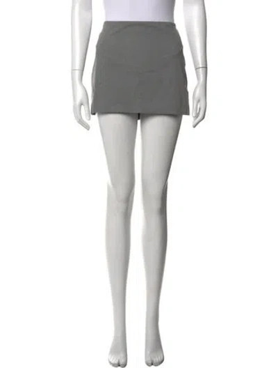 Pre-owned Reformation Cutout Accent Mini Skirt W/ Tags In Black