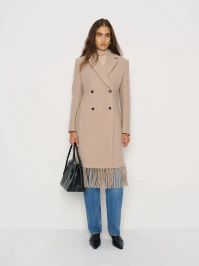 Reformation Dakota Coat In Neutral