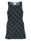 Reformation Dale Mini Dress In Blue