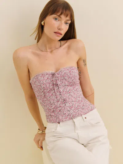 Reformation Dalia Top In Rosin
