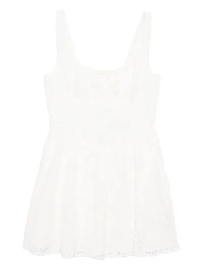 Reformation Daria Dress In White
