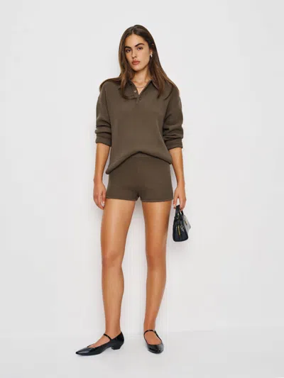 Reformation Darla Sweater Set In Gray