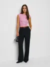 Reformation Darra Knit Top In Pink