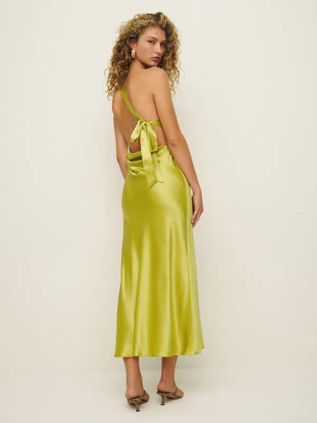 dasha silk dress Amanda Uprichard Dasha Silk Maxi Dress