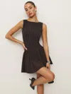 Reformation Defina Knit Dress In Mole