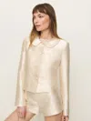 Reformation Dela Two Piece In Cream